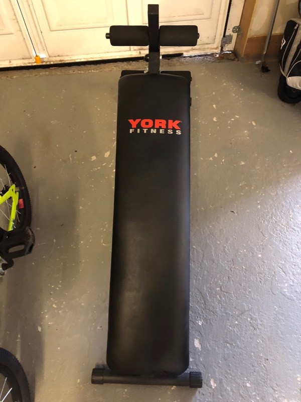 York Fitness Sit Up Bench In Stonehouse South Lanarkshire