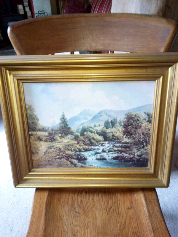 Two paintings by Denis Thornton, oil copies in Dawlish, Devon Gumtree