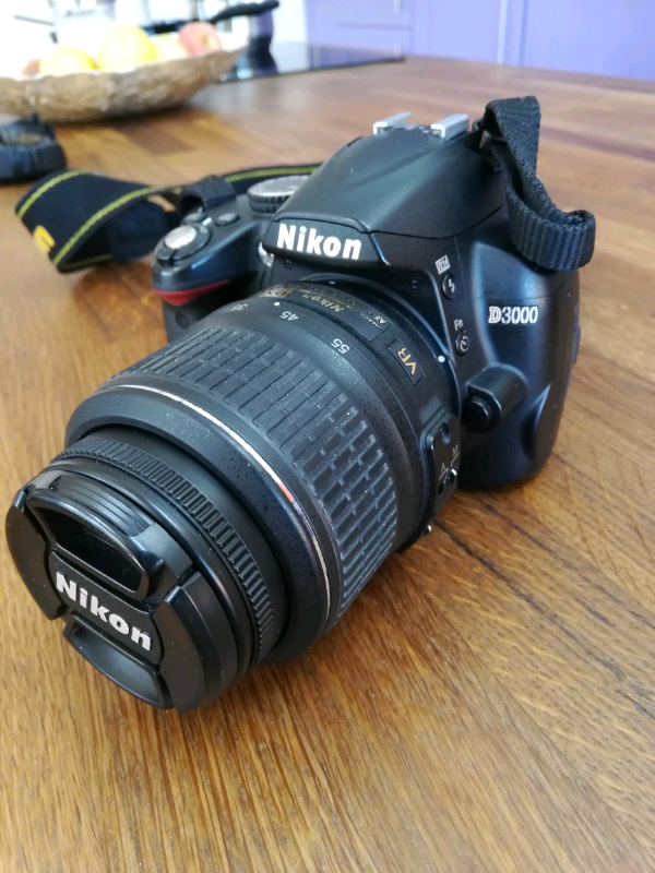 Nikon D3000 10.2MP DSLR camera. in Lakenheath, Suffolk Gumtree
