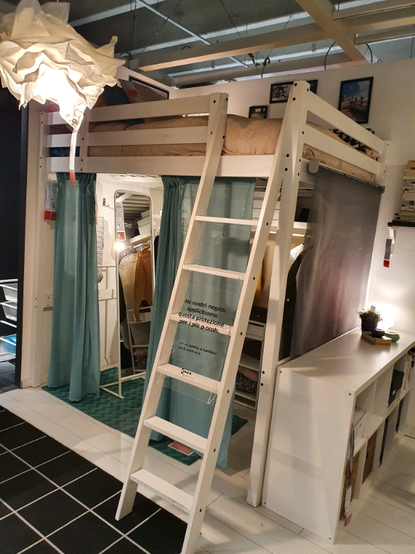 Bank Bed Stora Loft Bed Ikea Memory Foam Mattress In Ashford Surrey Gumtree
