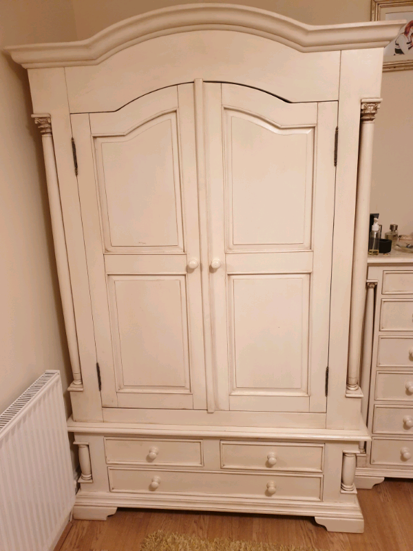 2 x Beautiful Antique French Style Wardrobes in Bridgend Gumtree