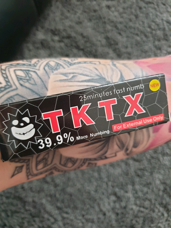 Tattoo numbing cream tktx CAN POST in Durham, County Durham Gumtree