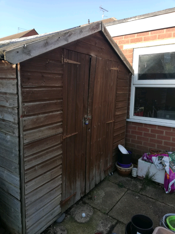 garden shed .7ft x 7ft in enderby, leicestershire gumtree