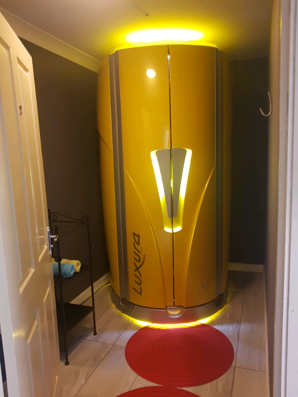 Luxura V7 vertical tanning unit/ stand up sunbed in County Antrim