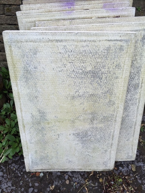 Council type paving slabs 2ft x 3ft x 2" (300mm x 600mm x 50mm) in