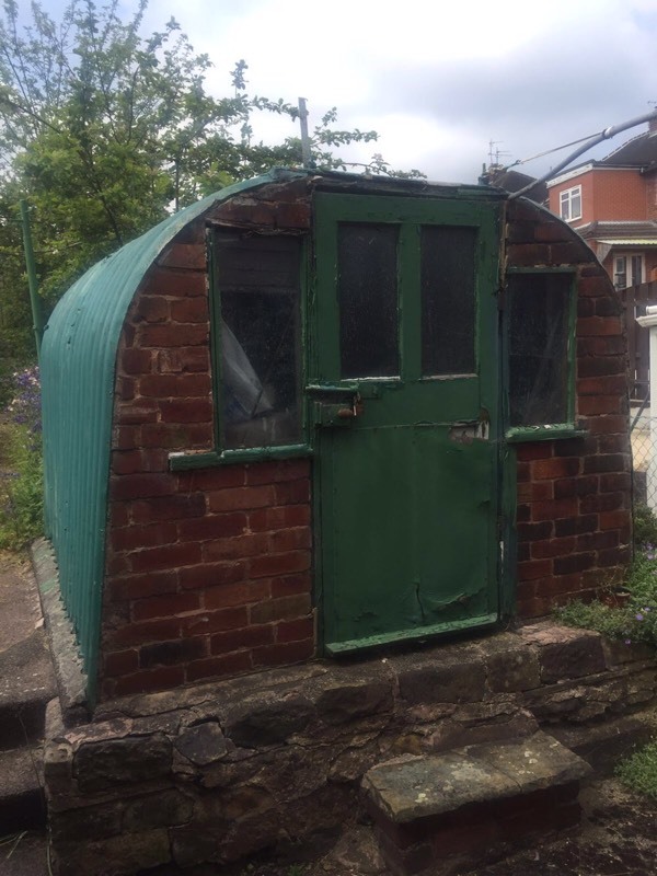 wood rust raid door air Anderson shelter raid war in Sheffield World 2 wood rust raid door air Anderson shelter raid war in Sheffield World 2
