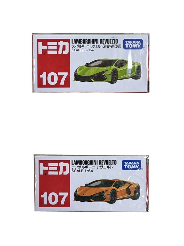ランボルギーニ ミニカーコレクション 24台セット 1:64 Takara Tomy Tomica Die-cast Car - 1/64 No.107 Lamborghini