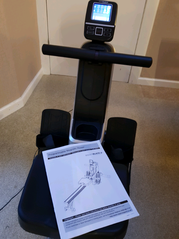 roger black rowing machine and exercise bike