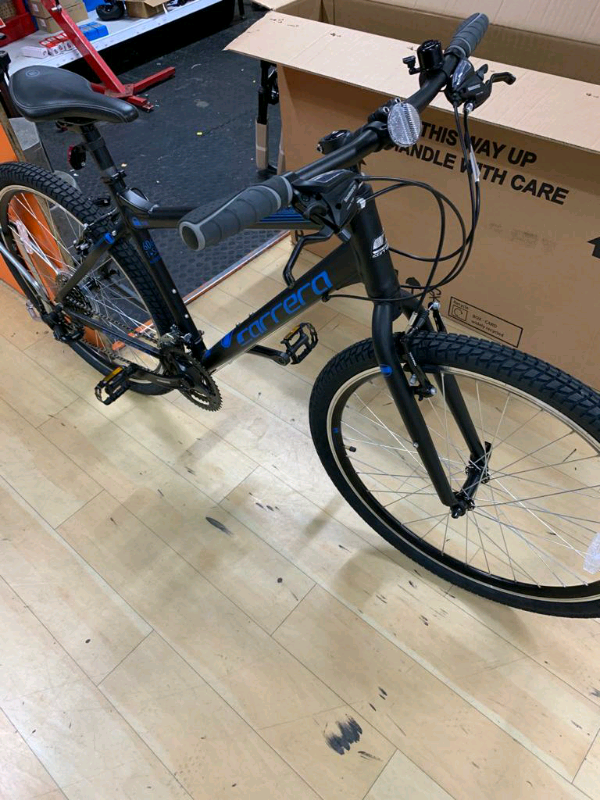 Carrera Axle black hybrid bike brand new in Exeter