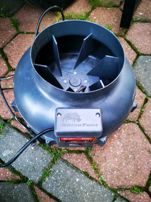Rhino fan extractor lower power 8" in StocktononTees, County Durham