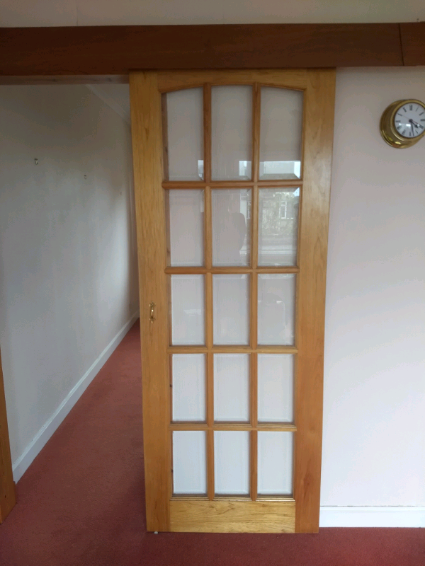 Wooden Door With Glass On Top Pictures