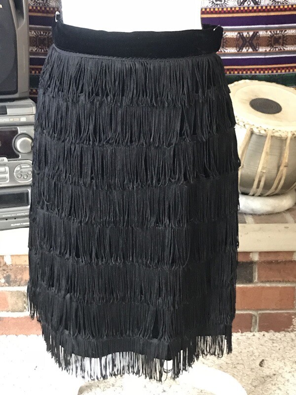 sparkly flapper skirt
