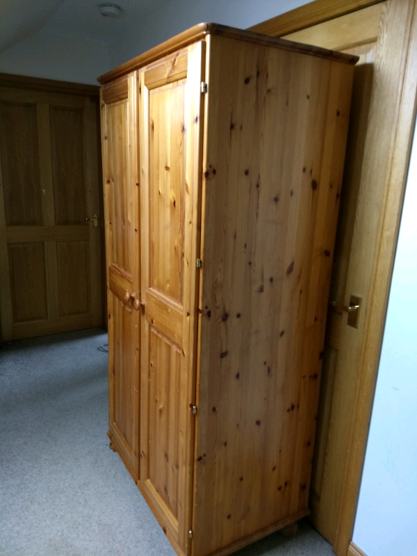 Pine double wardrobe by Ducal in Alyth, Perth and Kinross Gumtree
