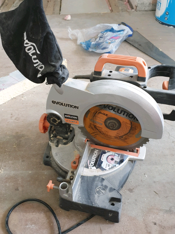 Evolution rage 3 b mitre saw.