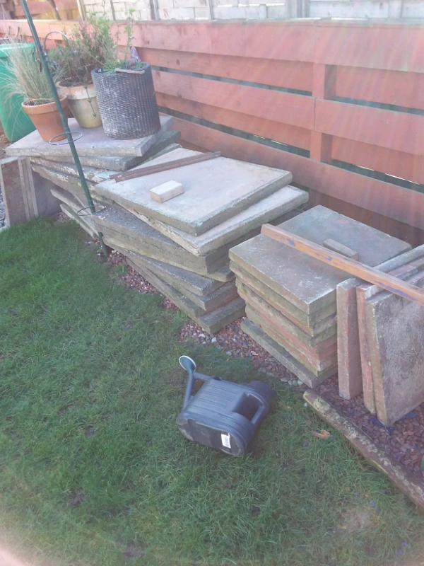 Free garden slabs in Anstruther, Fife Gumtree