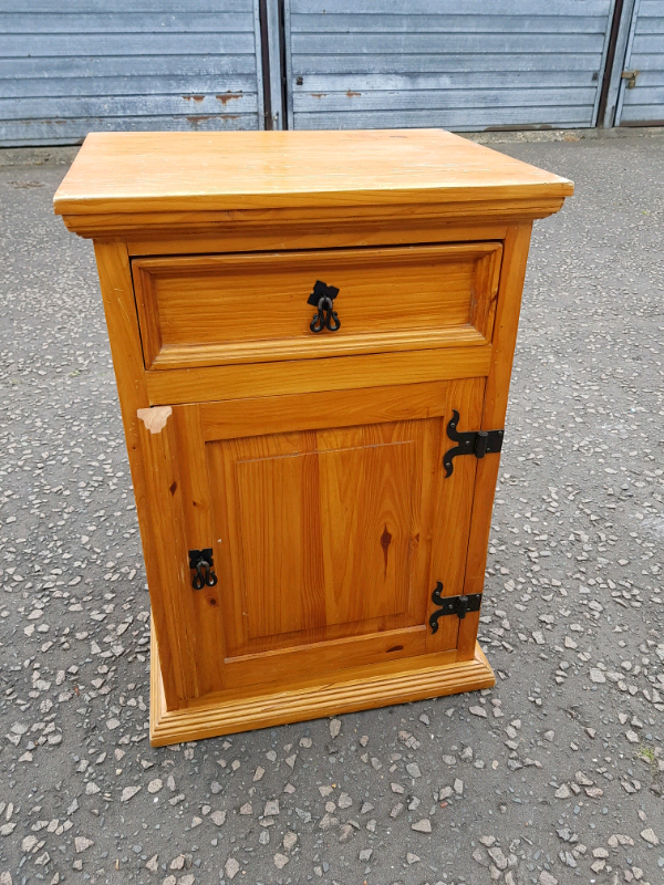 One Solid pine bedside cabinet, delivery available | in ...