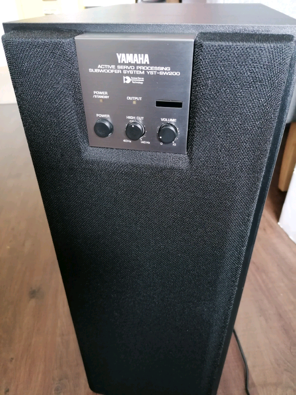 Yamaha YST SW200 (powerful) Active Subwoofer in Wombwell, South