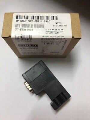 1PC New Siemens 6ES7972-0BA12-0XA0 PROFIBUS DP Connector 6ES7 972-0BA12-0XA0