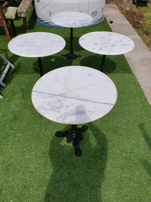 Garden Tables Marble & Cast Iron in Southside, Glasgow Gumtree