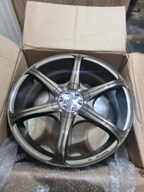 17" Bronze alloy wheels 5x114.3 4x114.3 Mazda Kia Hyundai Honda Swift