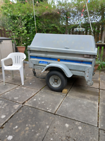 Lider trailer SA model galvanised with lid and tipping action 