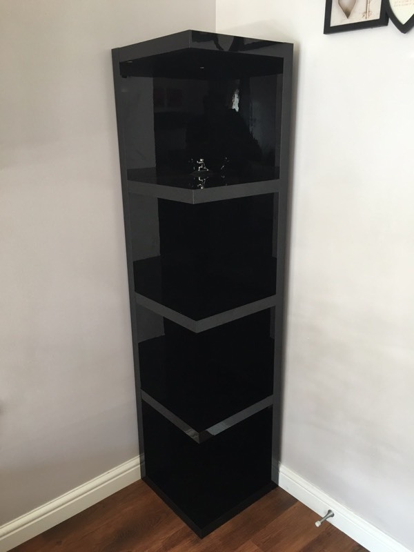 Next Black gloss corner unit in Stirling Gumtree