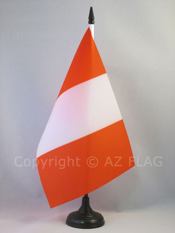 Drapeau De Table PÃ?Rou 21x14cm - Petit Drapeaux De Bureau PÃ?Ruvien 14 X 21 Cm