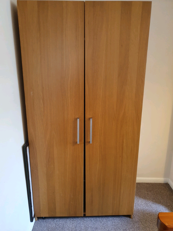 Double door wood wardrobe in Stretford, Manchester Gumtree