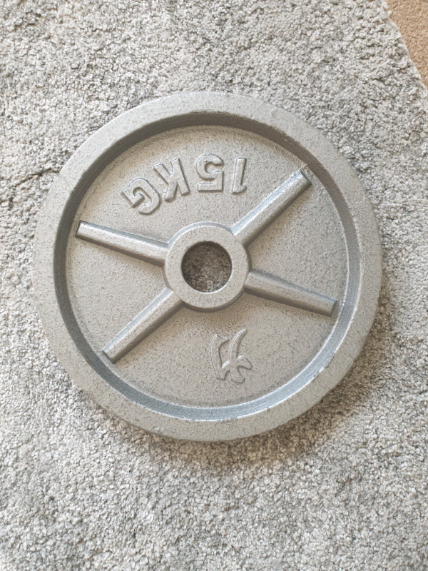 15kg Weights Olympic Barbell Plates in Tower Bridge, London Gumtree