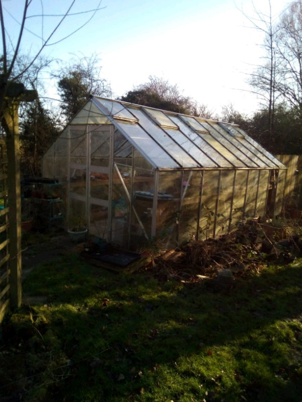 10x18 greenhouse in shotton colliery, county durham