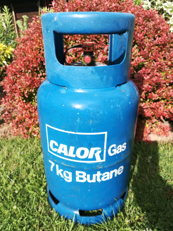 Gas cylinder 7 kg Calor gas butane empty bottle in Taunton, Somerset