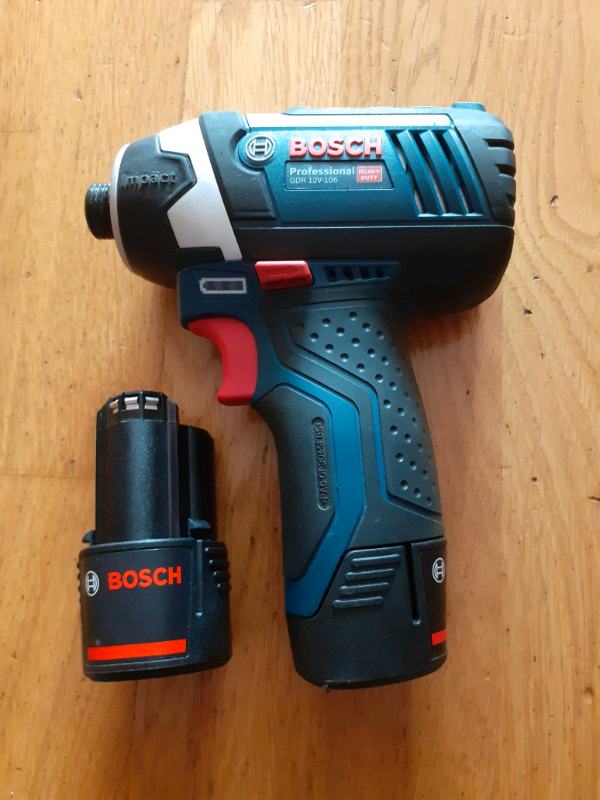 Bosch 12v impact driver 2x 2ah batteries in Street, Somerset Gumtree