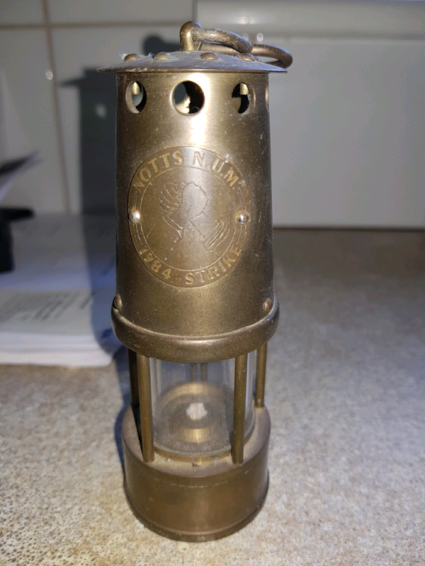 Brass davy lamp antique in Poole, Dorset Gumtree