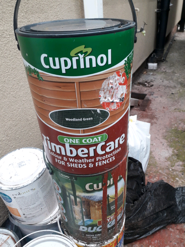 Fence paint 5 ltrs x2 | in Bilston, West Midlands | Gumtree