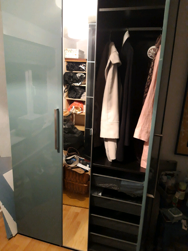 Ikea Pax Single And 1 1 2 Wardrobes In Carlton Nottinghamshire