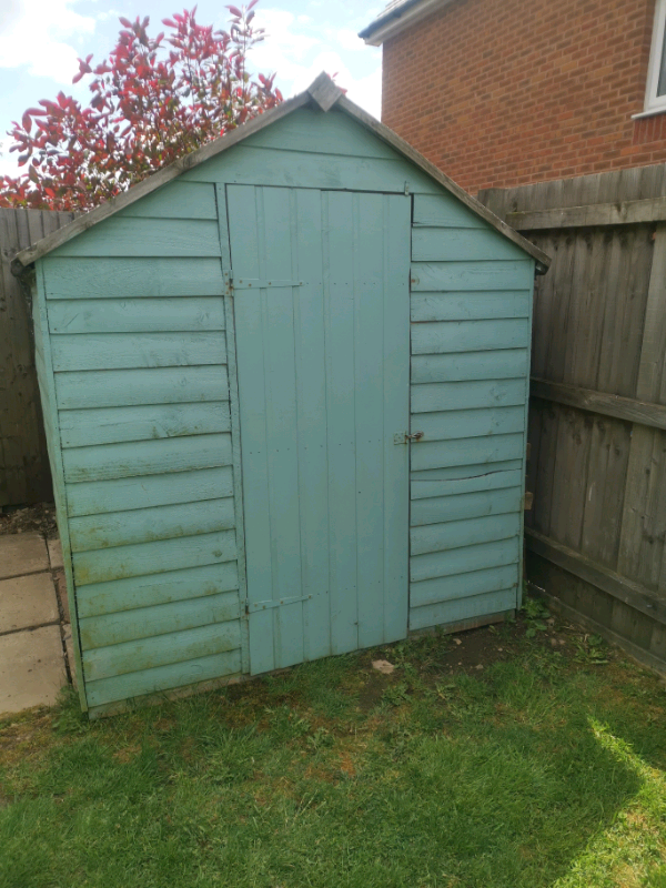 garden shed 1.9m by 2.4m in buckley, flintshire gumtree