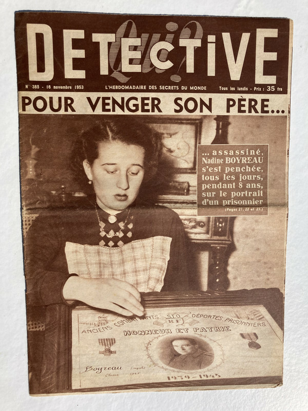 Detective 1953 385 Camurac Aragon Cabanac Et Villagrains Murs Erigne Kris Kersen