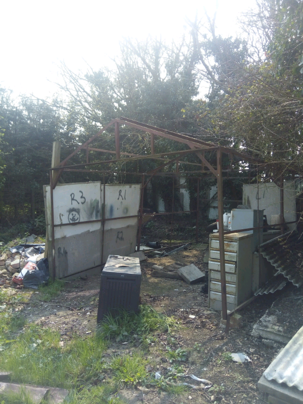 Metal shed frame summerhouse garage | in Ipswich, Suffolk 