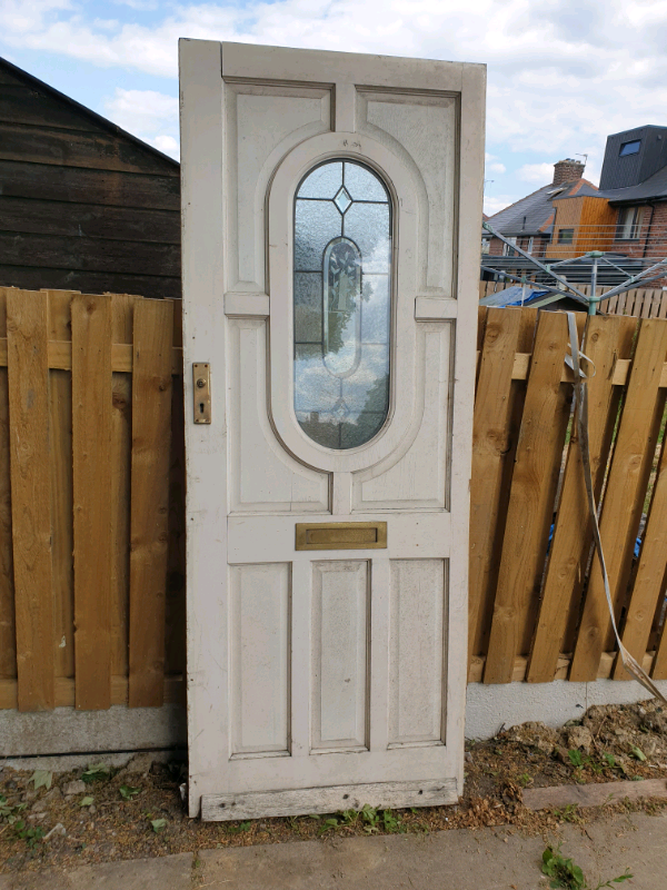 White Wood Front Door in Sheffield, South Yorkshire Gumtree