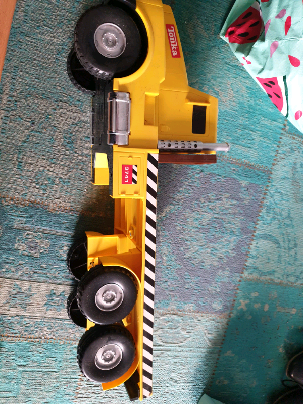 LARGE YELLOW TONKA TOY TRUCK FLATBED LORRY in Bournemouth, Dorset