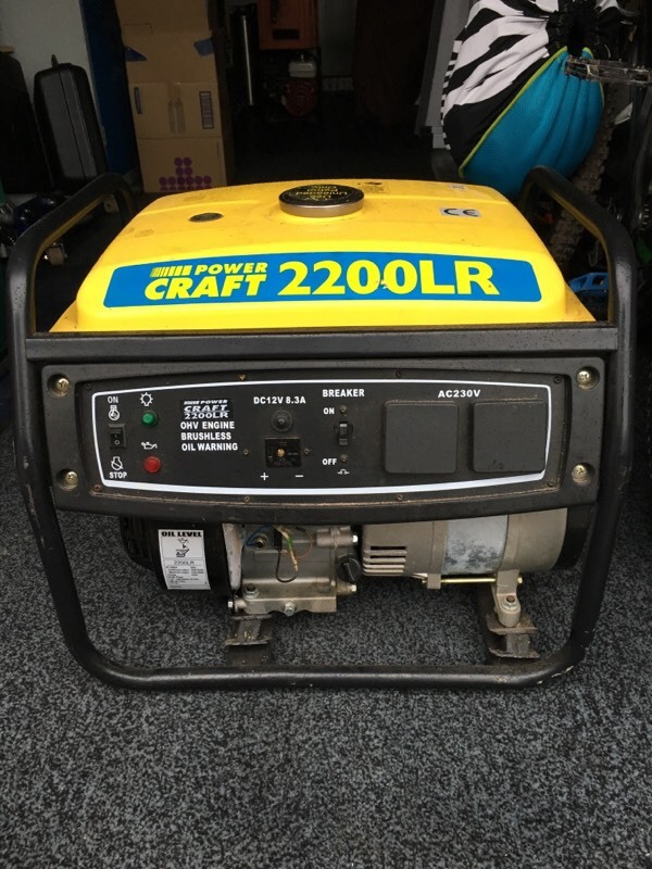 Generator Power Craft 2200 watt like new in BurtononTrent