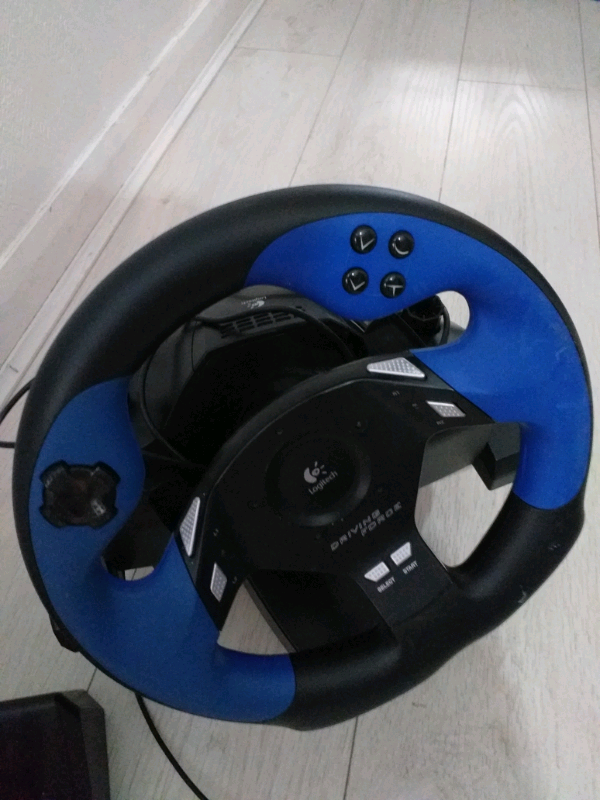 Ps2 steering wheel and pedals in Sparkhill, West Midlands Gumtree