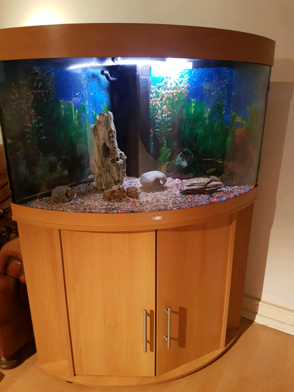 190 liter JUWEL CORNER FISH TANK AND STAND FOR SALE full set in
