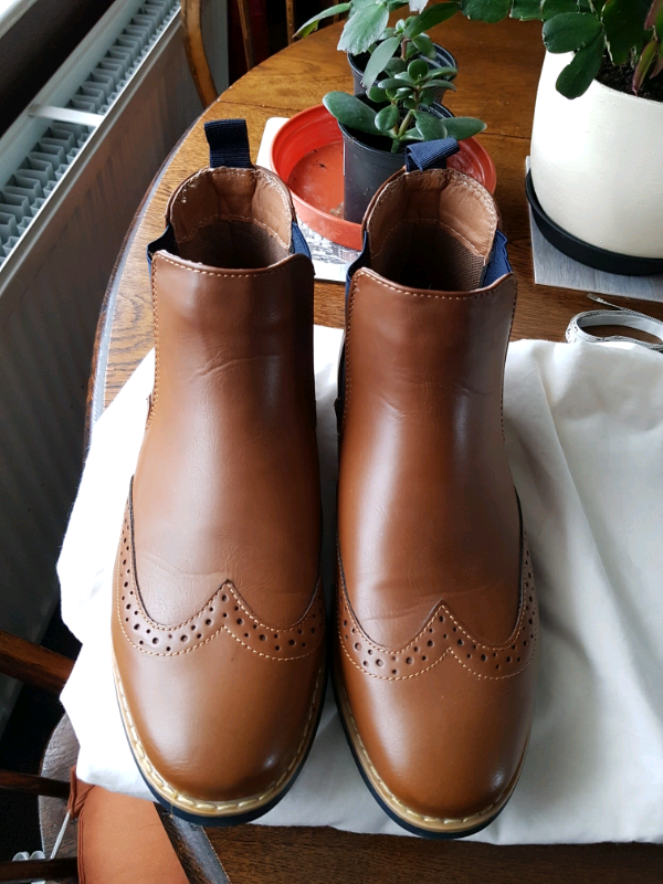 asda mens brown boots