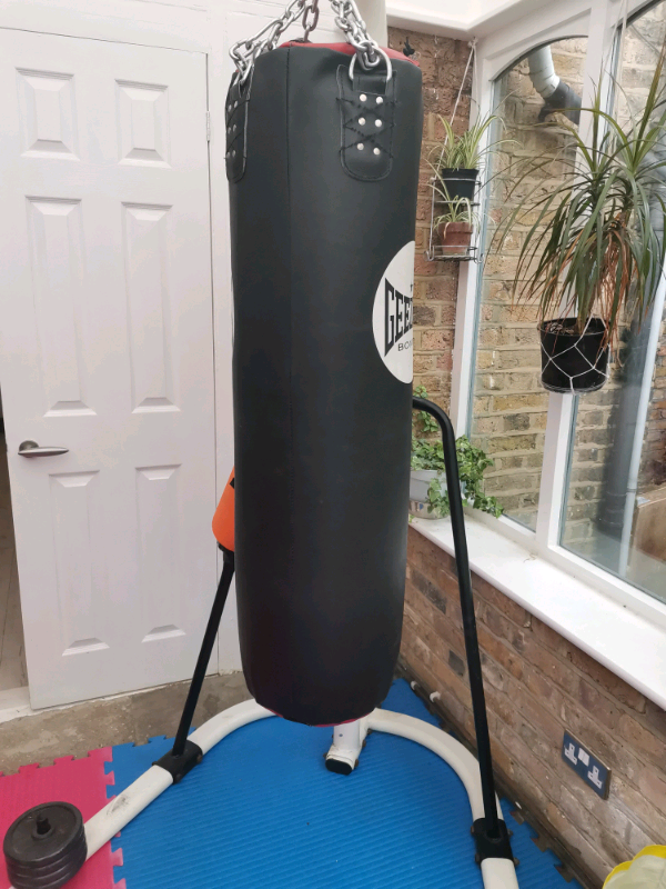 Leather Boxing Bag & Stand in Wood Green, London Gumtree