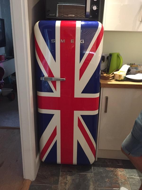 SMEG Fridge Freezer Union Jack in Longwell Green, Bristol Gumtree