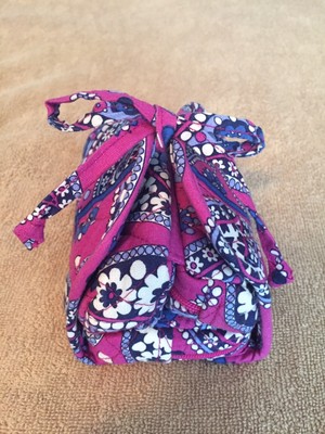 Vera Bradley All Wrapped Up Jewelry Organizer In Boysenberry