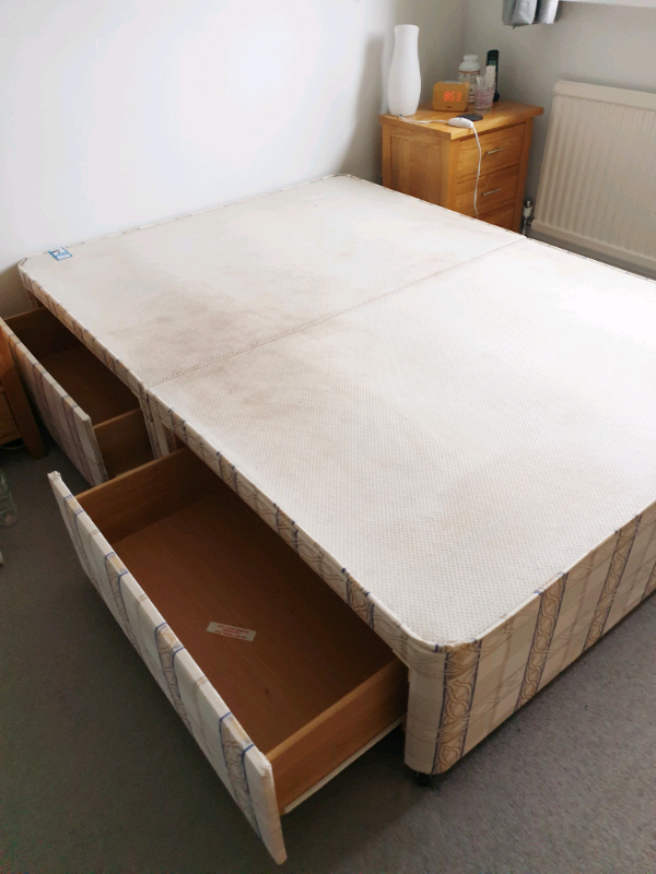 Double divan base with 4 drawers in Christchurch, Dorset Gumtree