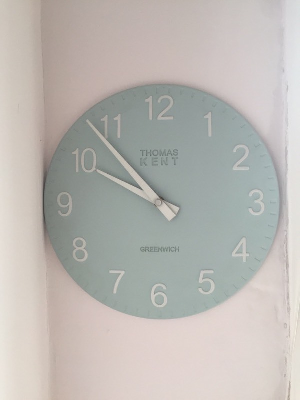 Thomas Kent Duck Egg Blue Wall Clock in Farnham, Surrey Gumtree