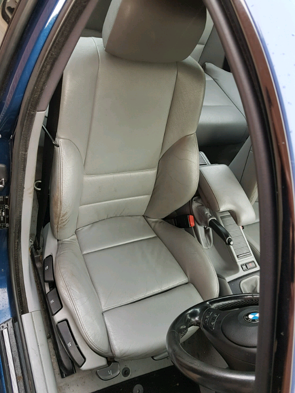 Bmw e46 saloon grey m sport leather interior in Leicester